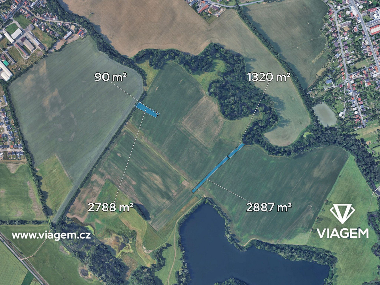 Prodej pole 708 m² – fotografie 2