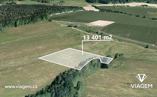 Prodej pole 13 401 m², Jablonné v Podještědí, okres Liberec