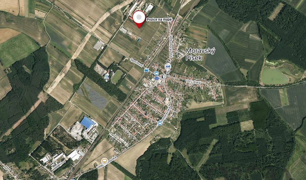 Prodej komerčního pozemku 1 525 m², Moravský Písek – náhled fotky 5
