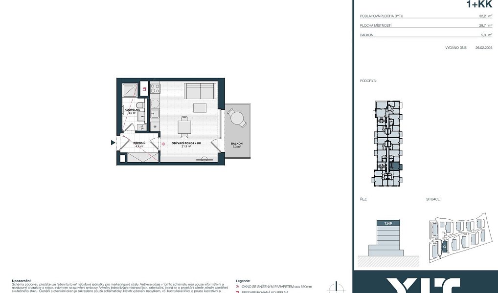 Prodej bytu 1+kk 30 m², Kladno – náhled fotky 2