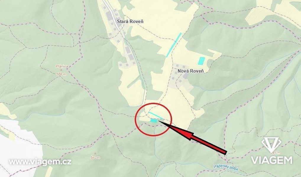 Prodej pole 804 m², Městečko Trnávka – náhled fotky 4