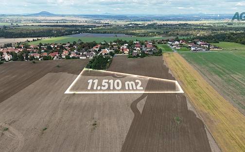 Prodej pole 11 510 m², Zlosyň, okres Mělník