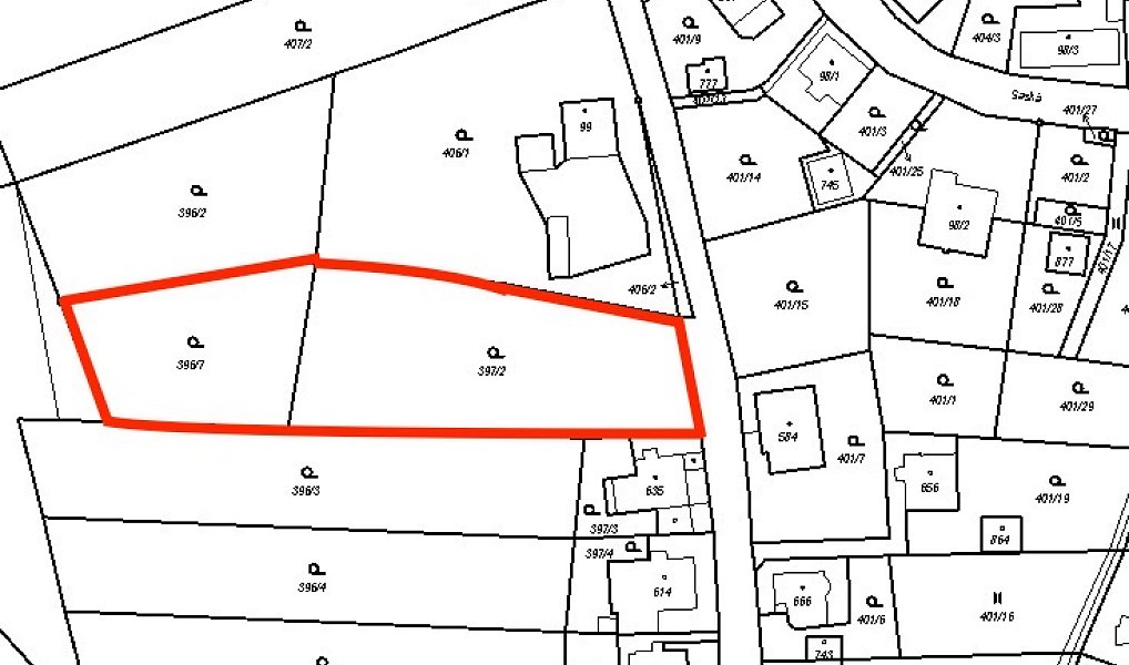 Prodej stavebního pozemku 2 637 m², Děčín – náhled fotky 2