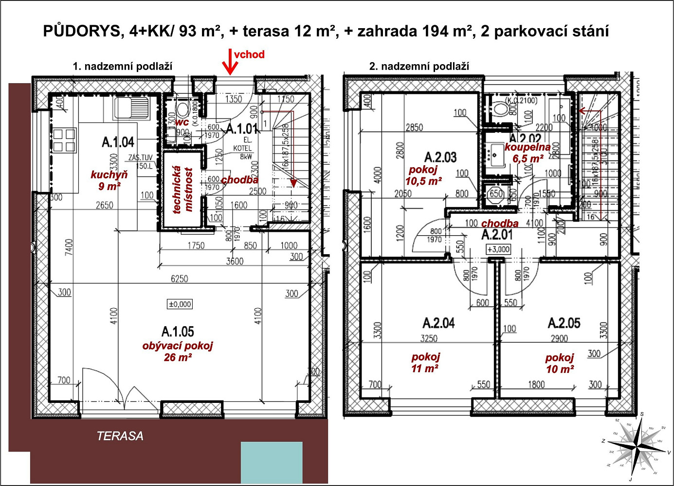 Prodej domu 93 m² – další