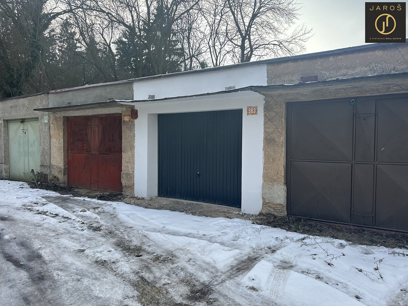 Prodej garáže 21 m² na vlastním pozemku, Kladno, ul. Šembergova – pohled 3
