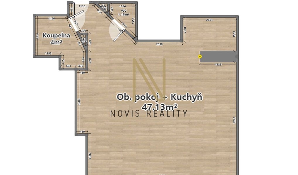 Pronájem bytu 2+kk 74 m², Plzeň – náhled fotky 12