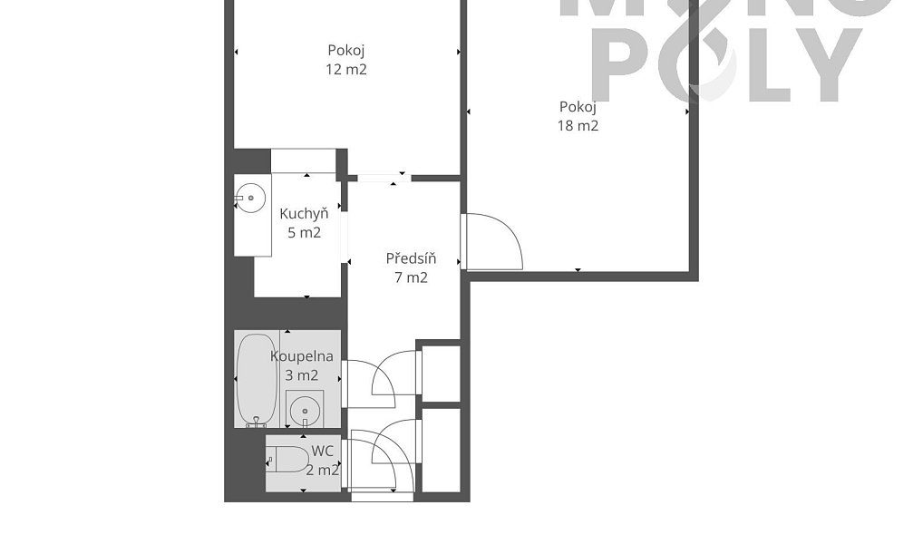 Prodej bytu 2+kk 50 m², Stráž pod Ralskem – náhled fotky 10