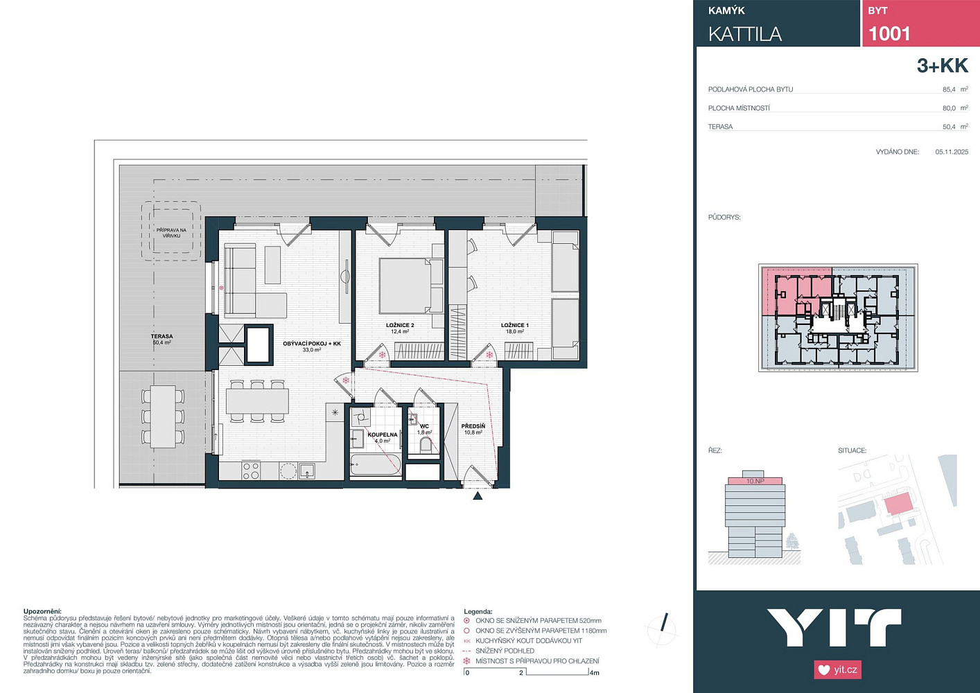 Prodej bytu 3+kk 80 m² — photo 2