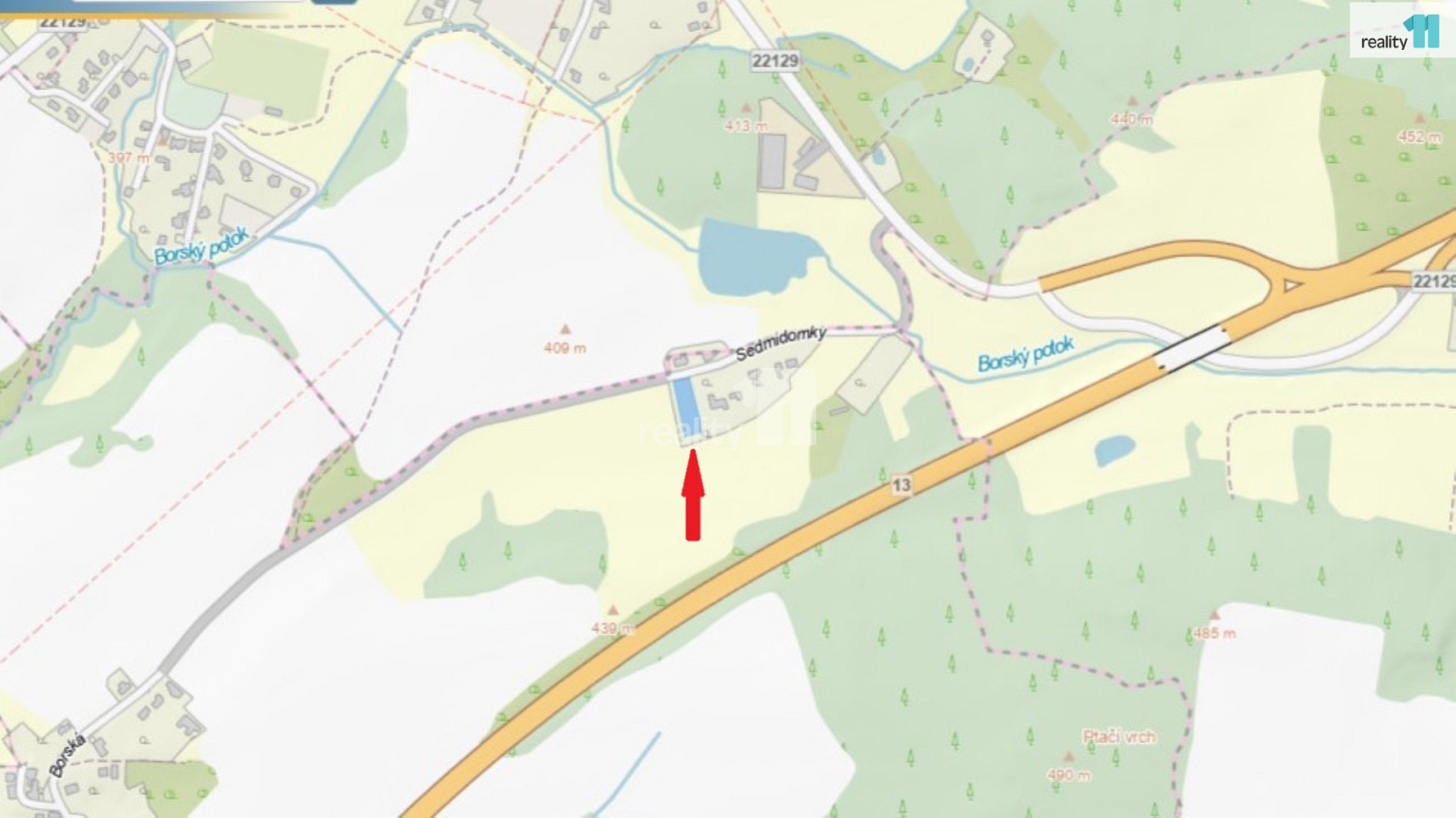 Prodej louky 1 669 m² - Więcej