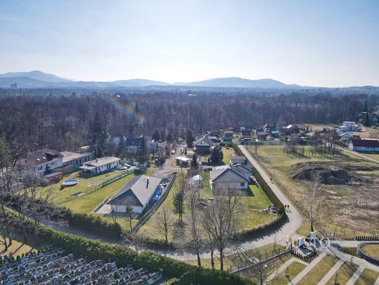 Prodej stavebního pozemku 1 088 m² – pohled 6