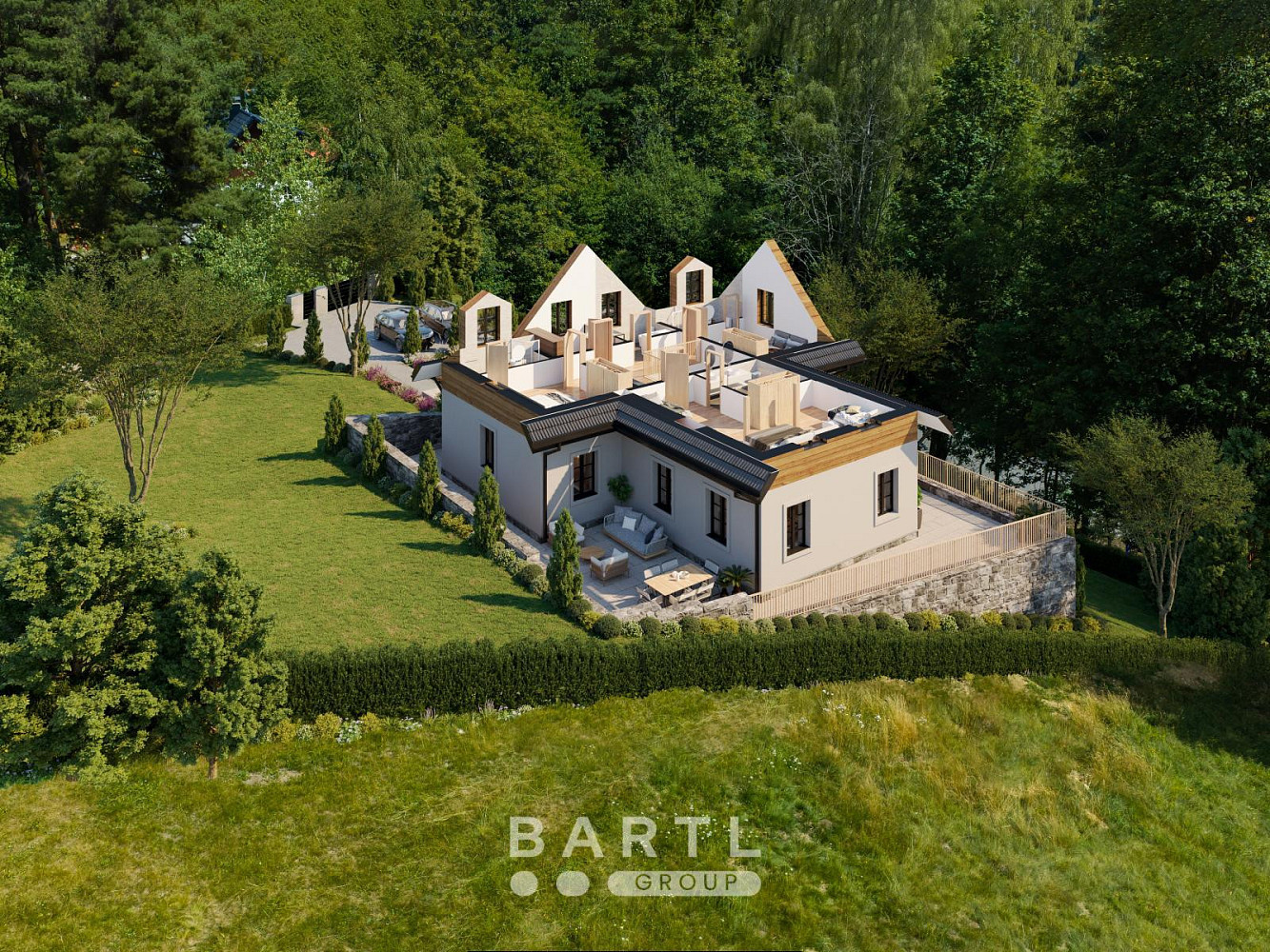 Prodej stavebního pozemku 2 376 m² – fotografie 4