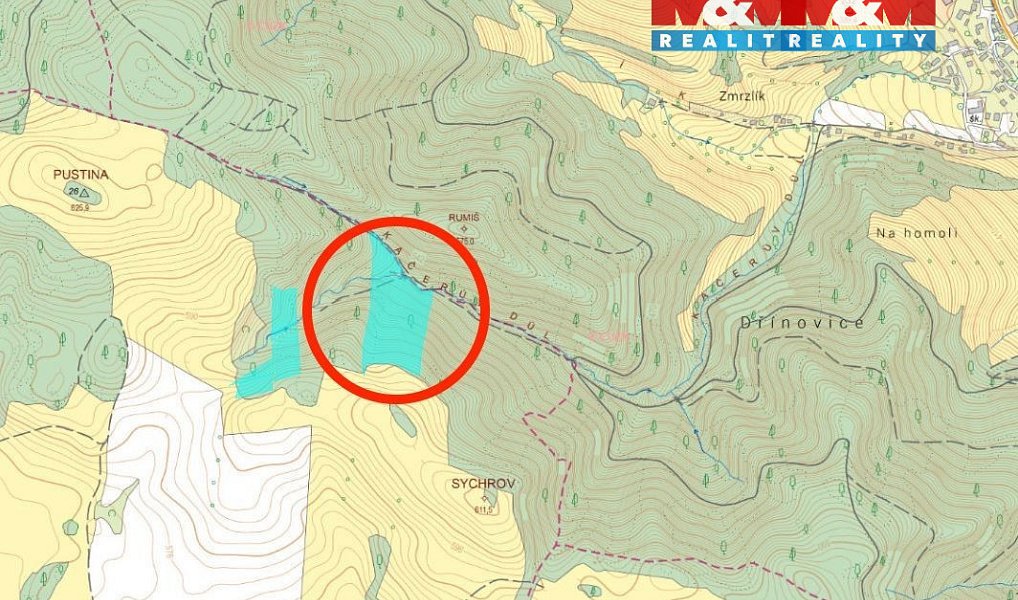 Prodej lesa 29 330 m², Horní Studénky – náhled fotky 3