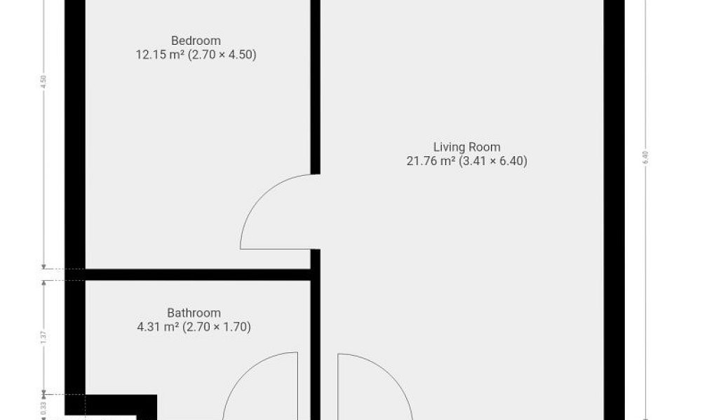 Pronájem bytu 2+kk 52 m², Praha – náhled fotky 18