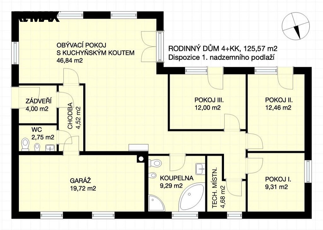 Prodej domu 126 m² s pozemkem 780 m² – fotografie 3