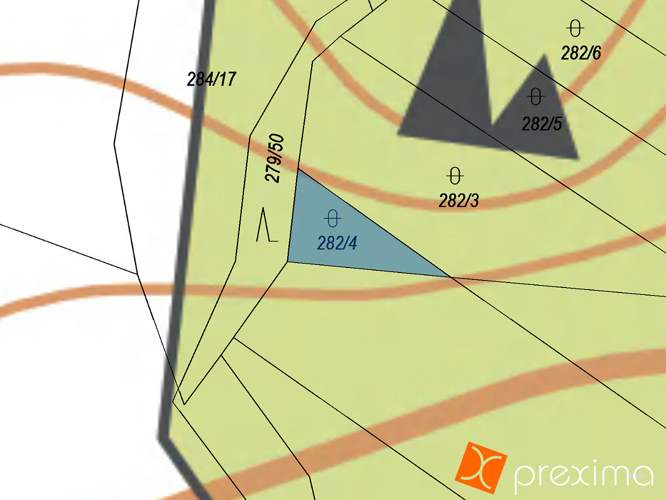Prodej pozemku 45 m² – fotografie 3