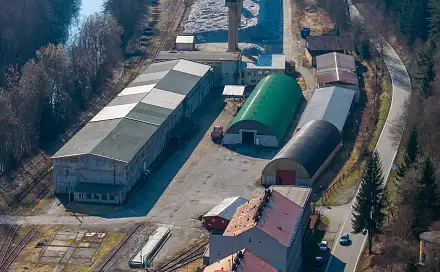 Pronájem skladovacích prostor 864 m², Papírenská, Větřní, okres Český Krumlov