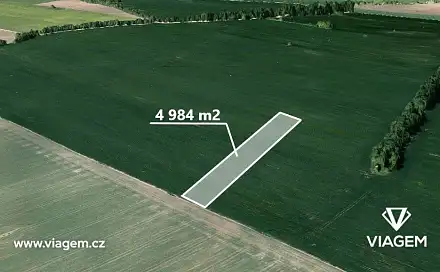 Prodej pole 2 492 m², Mikulčice, okres Hodonín