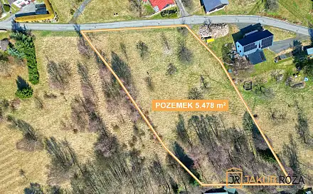 Prodej stavebního pozemku 5 478 m², Rokytnice nad Jizerou - Dolní Rokytnice, okres Semily
