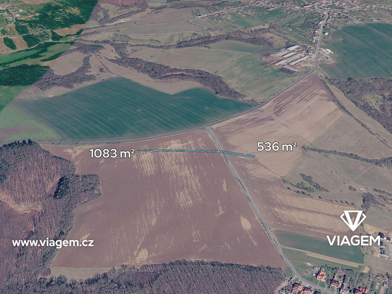 Prodej pole 1 011 m²