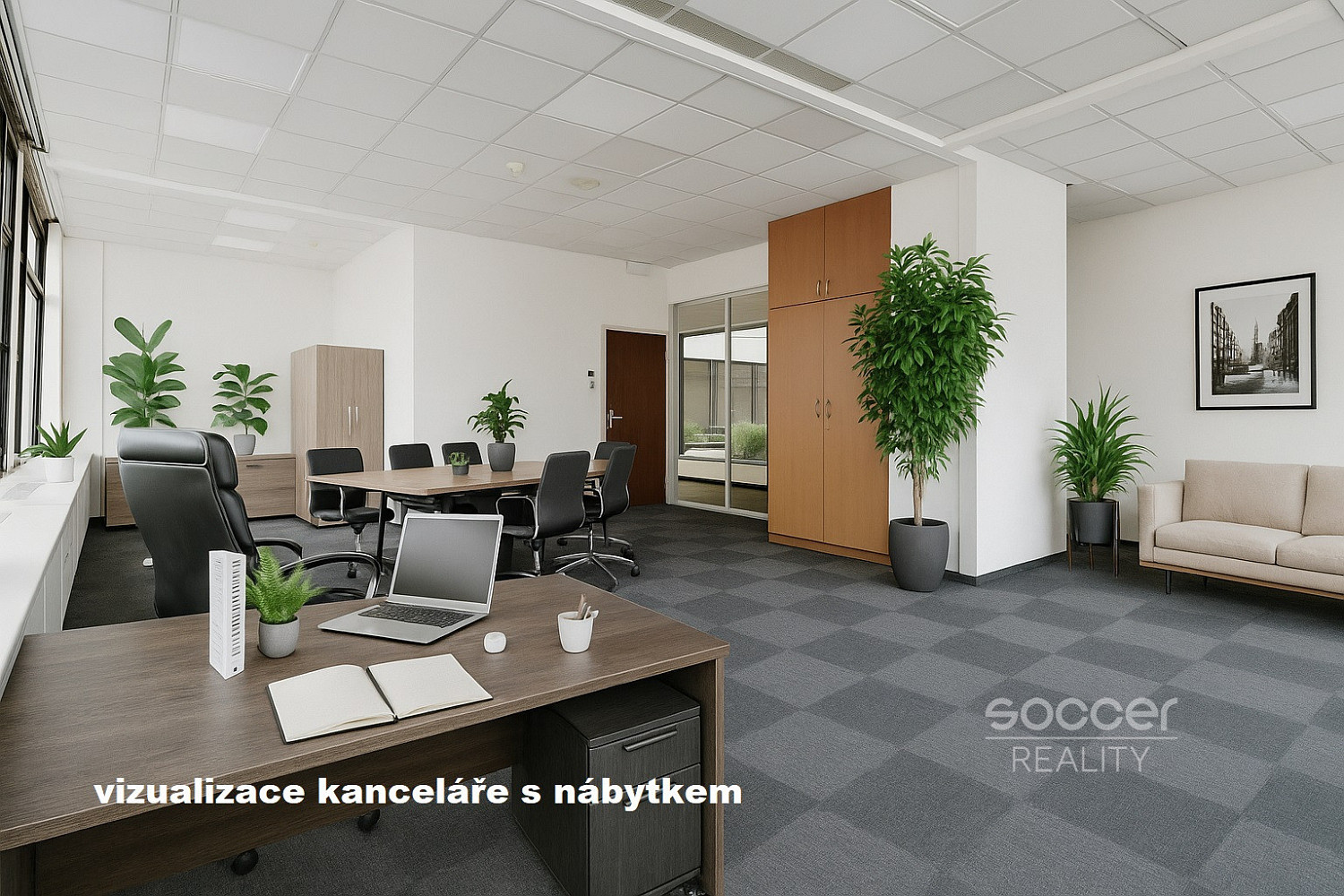 Pronájem kanceláře 66 m²