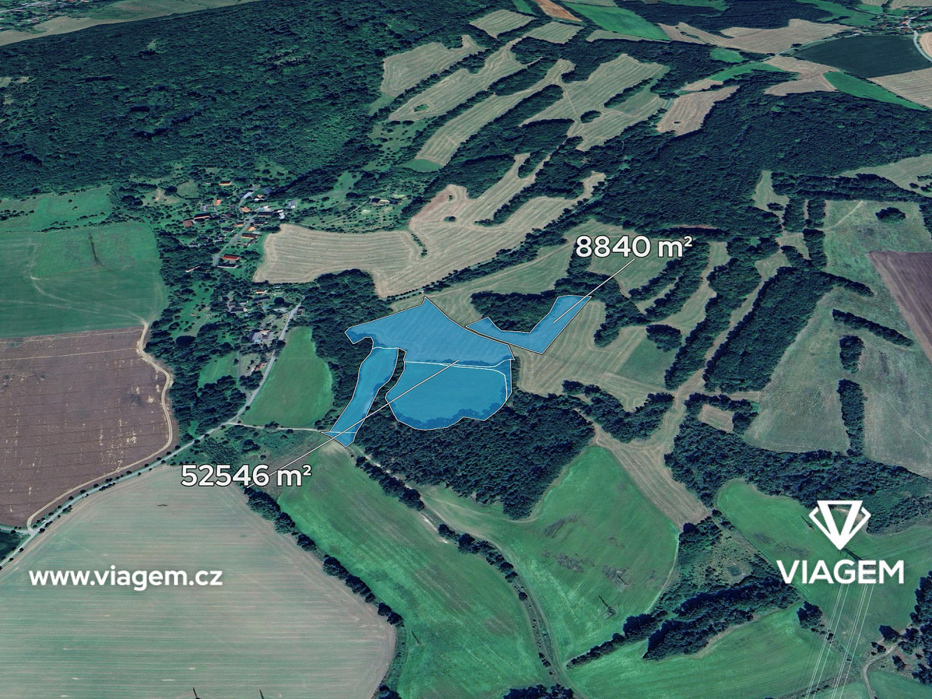Prodej pole 3 836 m²