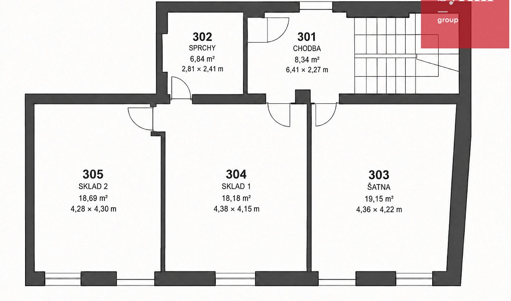 Prodej skladovacích prostor 306 m², Opava – náhled fotky 8