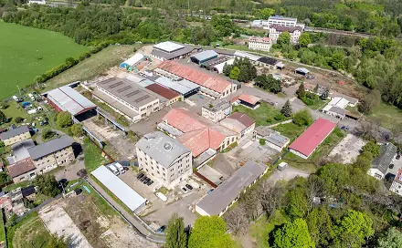 Dražba výrobních prostor 11 945 m², Kadaň - Prunéřov, okres Chomutov