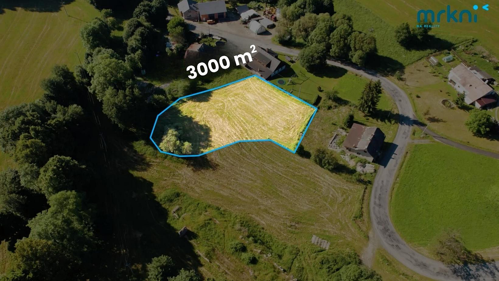 Prodej stavebního pozemku 3 000 m² — photo 2