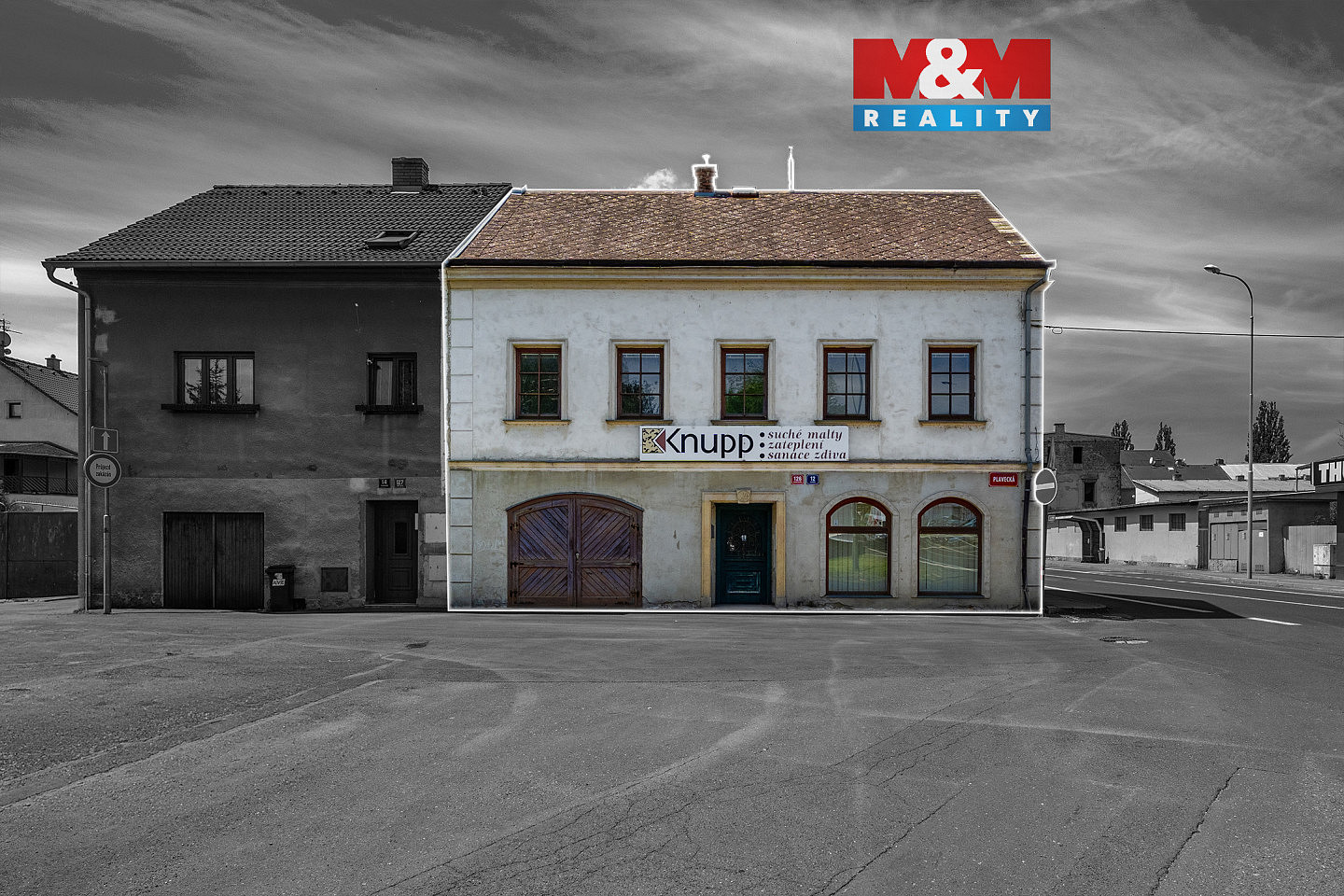 Prodej nájemního domu, činžáku 172 m²