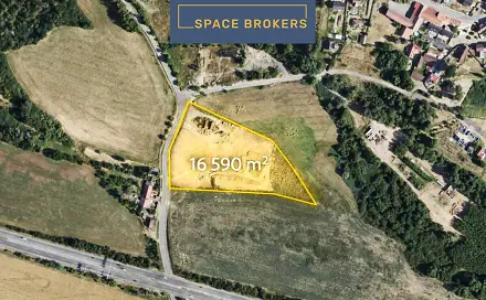 Prodej komerčního pozemku 16 590 m², Doksy, okres Kladno