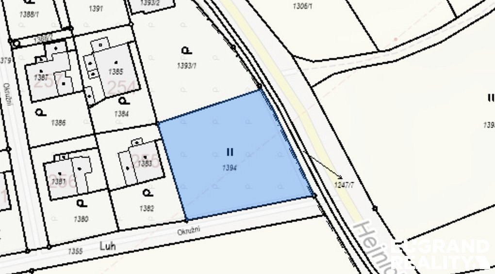 Prodej stavebního pozemku 894 m² – fotografie 4