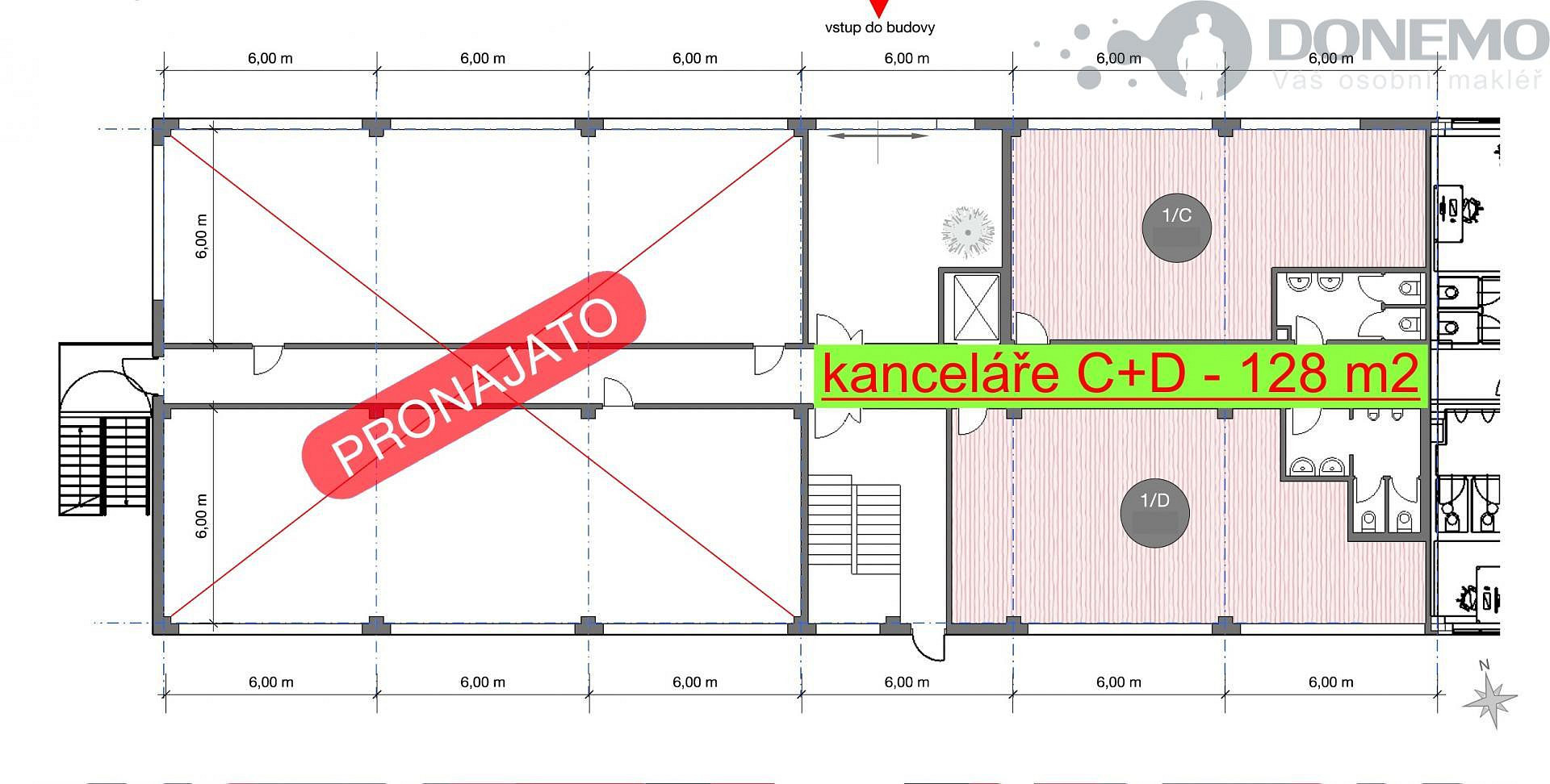 Pronájem kanceláře 135 m² — photo 5