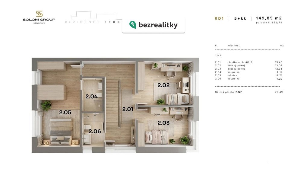 Prodej domu 150 m² s pozemkem 339 m², Brodce – náhled fotky 10