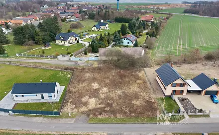 Prodej stavebního pozemku 1 257 m², Obruby, okres Mladá Boleslav