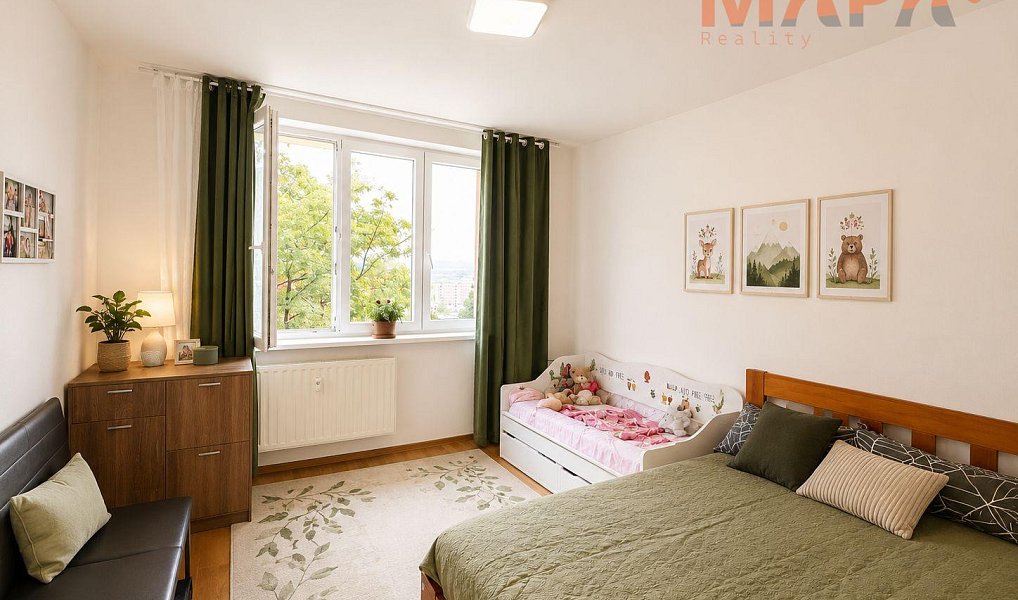 Pronájem bytu 2+1 57 m², Chomutov – náhled fotky 5