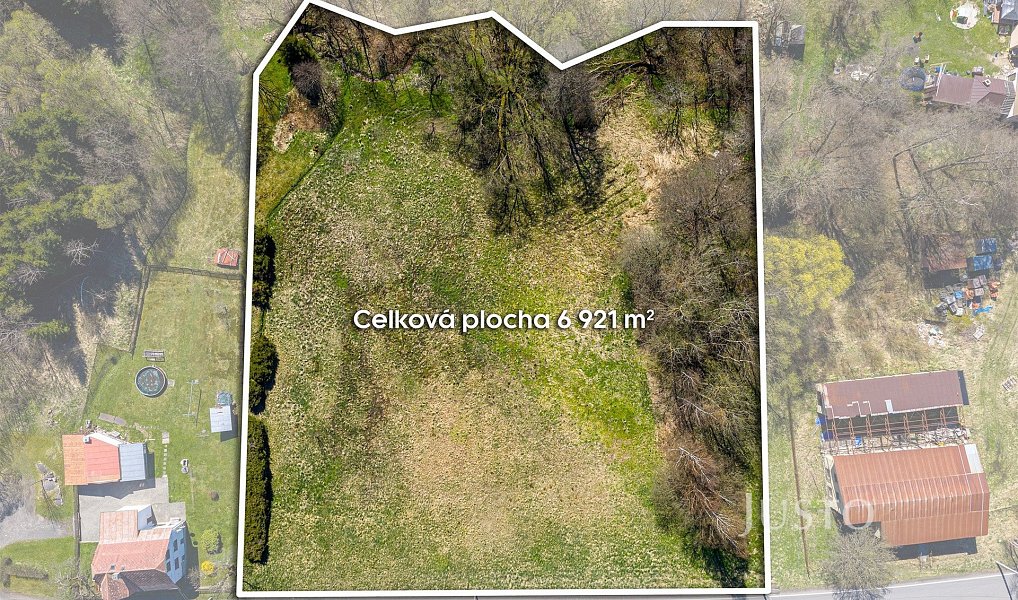 Prodej stavebního pozemku 6 921 m², Smržovka – náhled fotky 2
