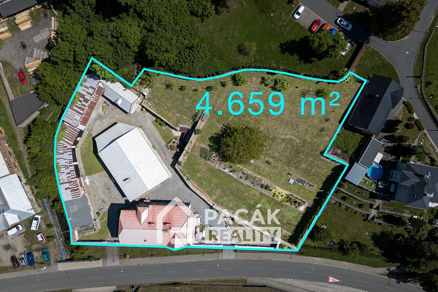 Prodej stavebního pozemku 4 659 m² — photo 2