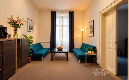 Pronájem bytu 2+1 65 m², Karlovo náměstí, Praha 1 - Nové Město