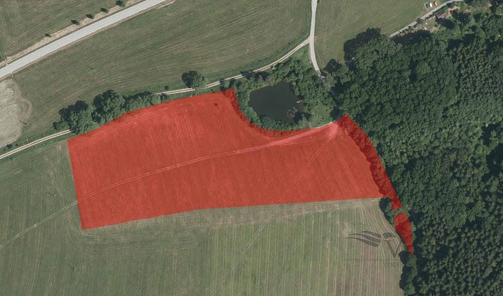 Prodej stavebního pozemku 28 355 m², Kaplice – náhled fotky 3