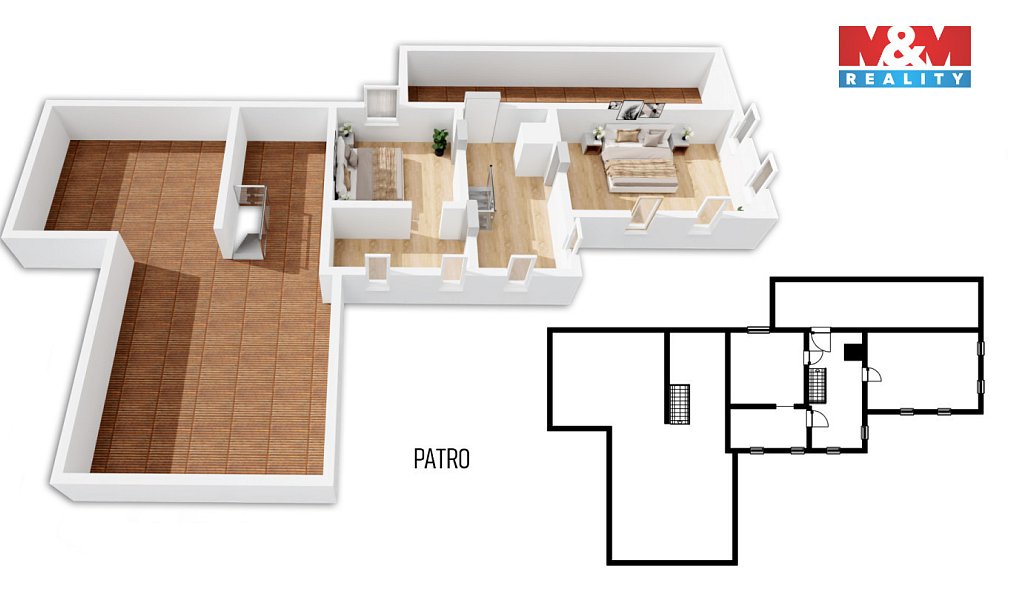 Prodej chaty/chalupy 160 m² s pozemkem 644 m², Žandov – náhled fotky 8