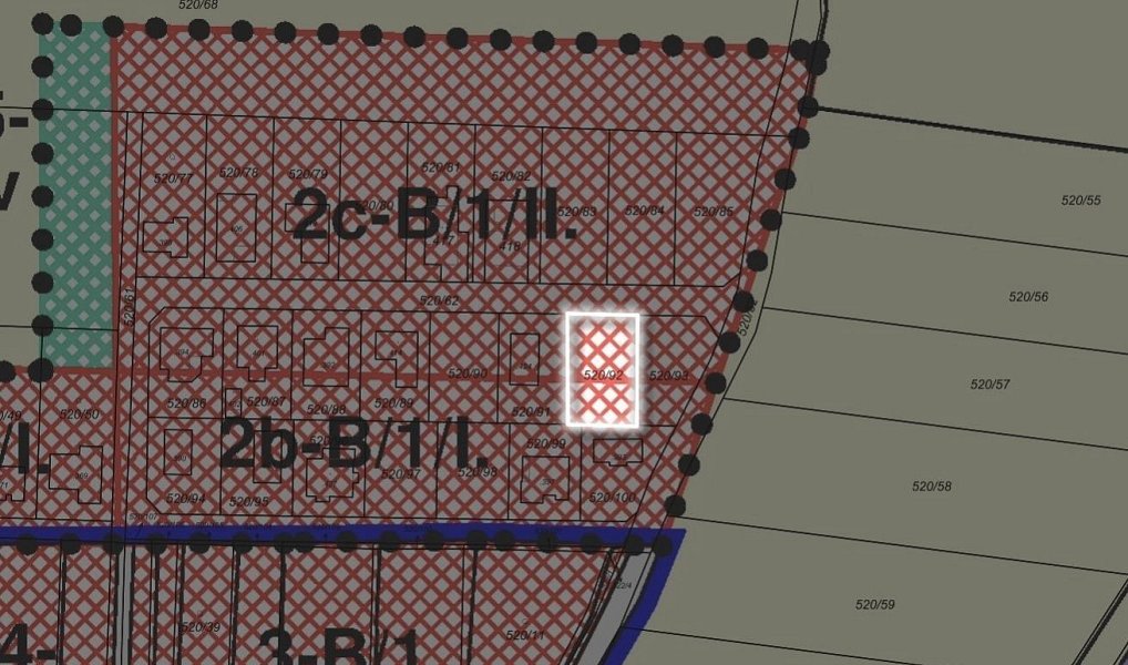 Prodej stavebního pozemku 640 m², Střítež – náhled fotky 19