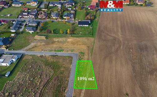 Prodej stavebního pozemku 1 096 m², Valašské Meziříčí, okres Vsetín