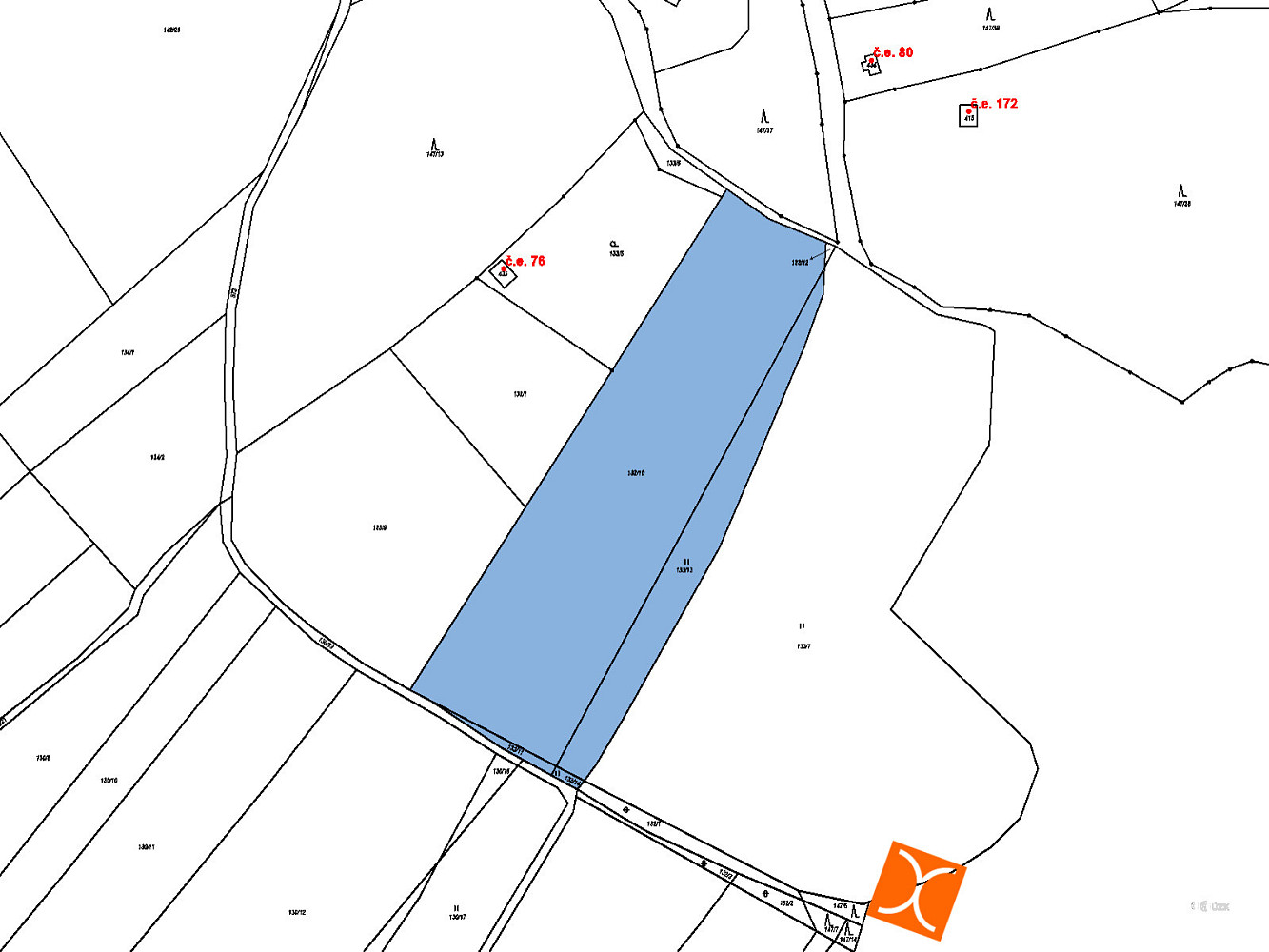 Prodej pole 260 m² — photo 2