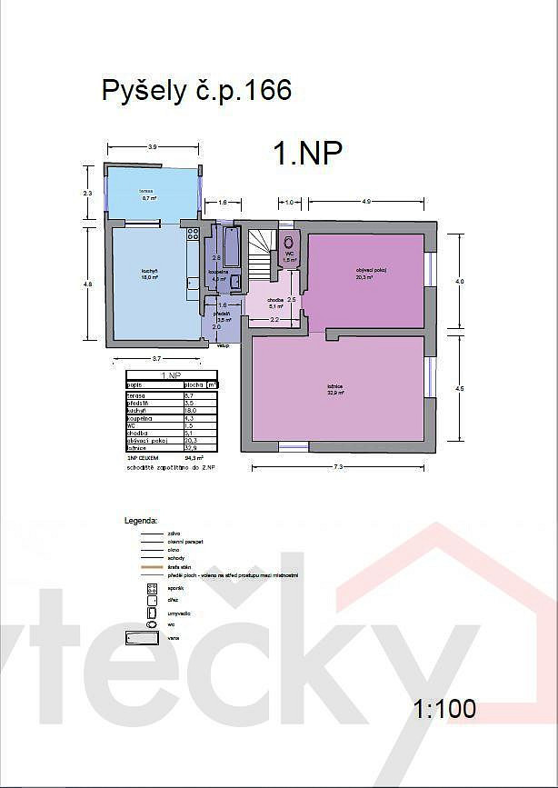 Prodej domu 129 m² s pozemkem 482 m² – fotografie 2
