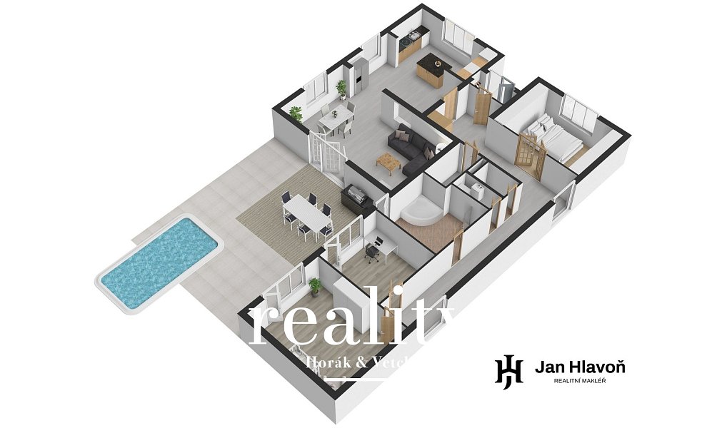 Prodej domu 292 m² s pozemkem 744 m², Práče – náhled fotky 39