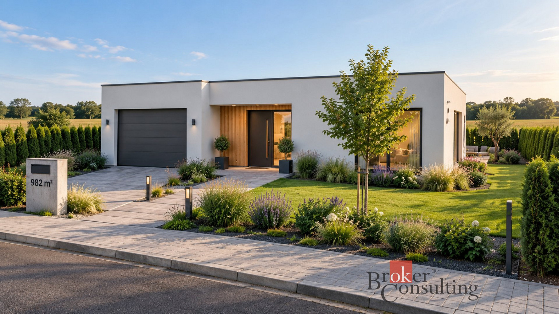 Prodej stavebního pozemku 982 m² – fotografie 3