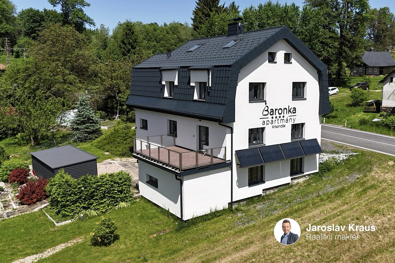Prodej ubytovacího objektu 373 m²
