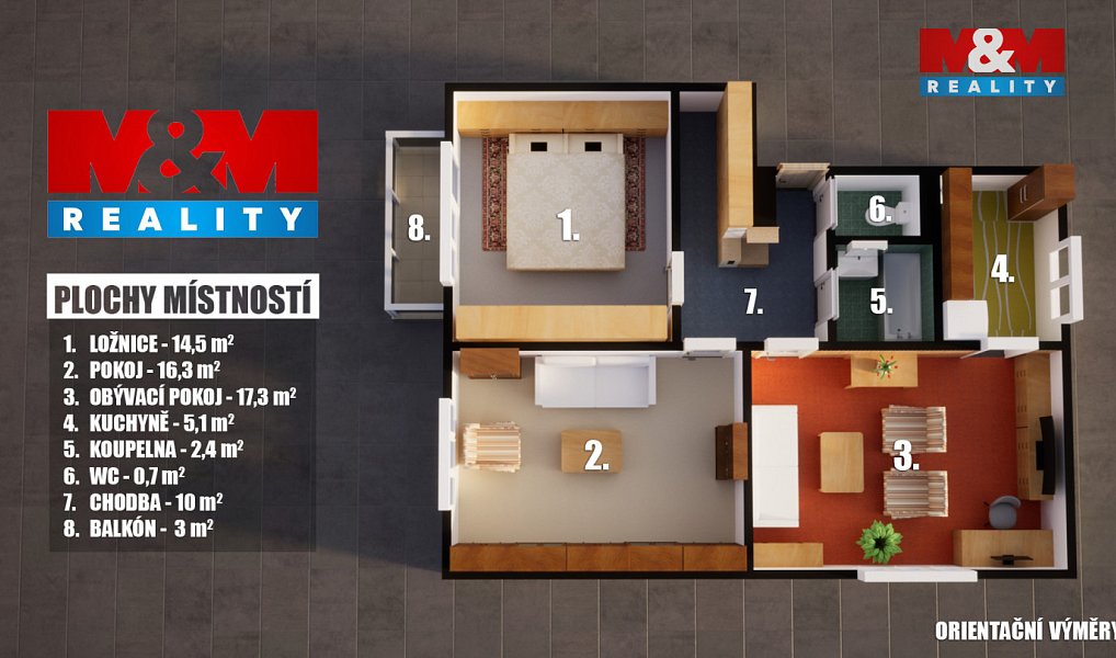 Prodej bytu 3+1 72 m², Mladá Boleslav – náhled fotky 18