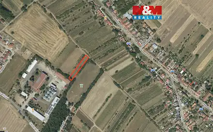 Prodej zahrady 832 m², Drnholec, okres Břeclav
