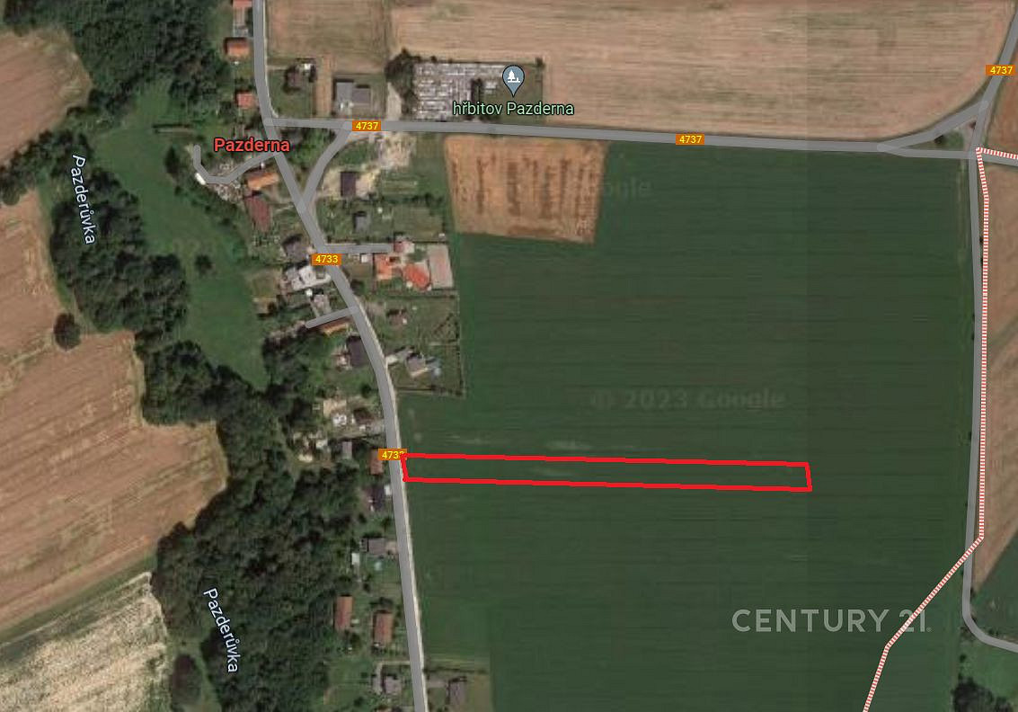 Prodej stavebního pozemku 10 923 m²